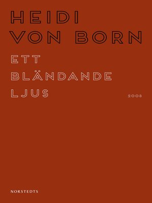 cover image of Ett bländande ljus